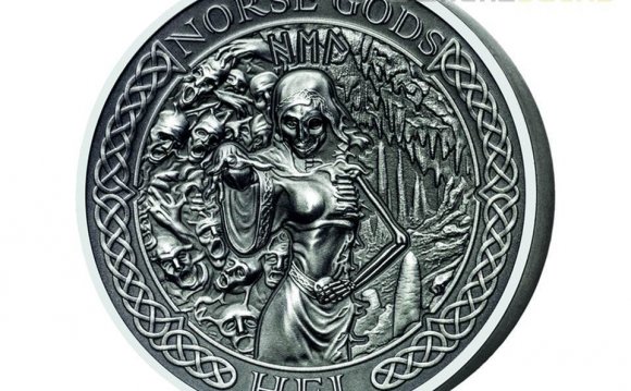 10 $ Dollar Norse Gods - Hel Ultra High Relief Cook Islands 2 oz