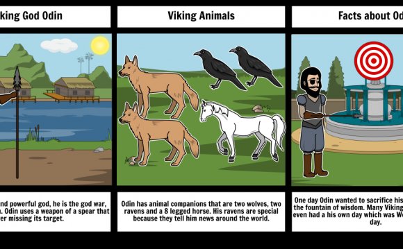 Viking God Odin Storyboard by mreay6